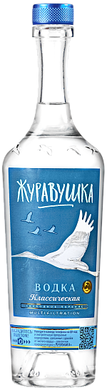 Vodkas: Vodka «Zhuravushka Klassicheskaya»